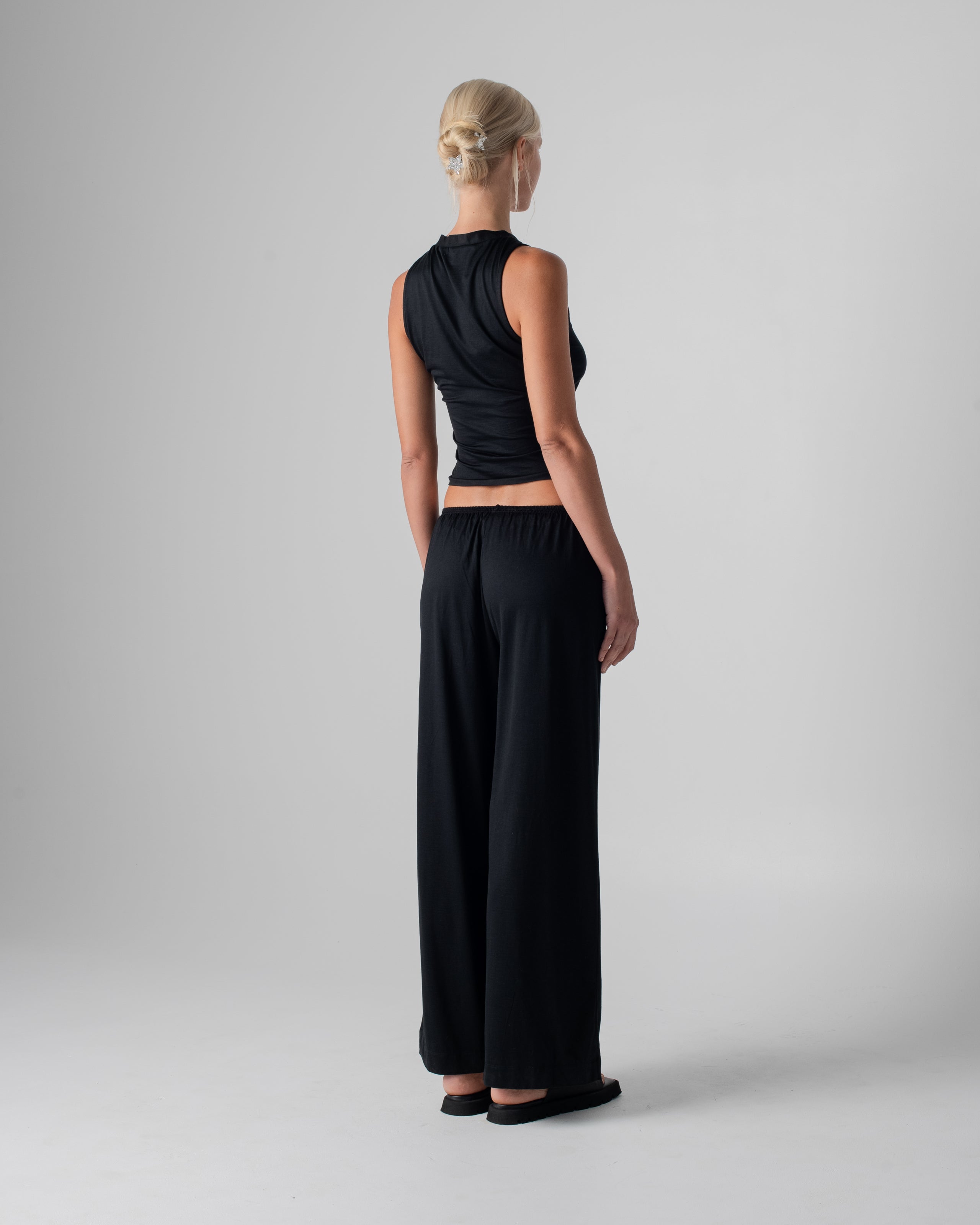 Silk Jersey Pant