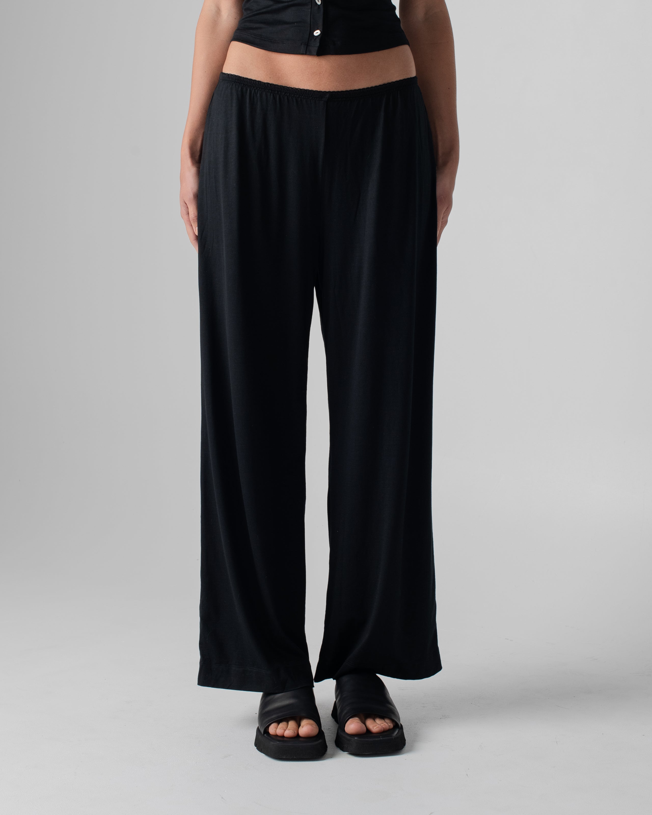 Silk Jersey Pant
